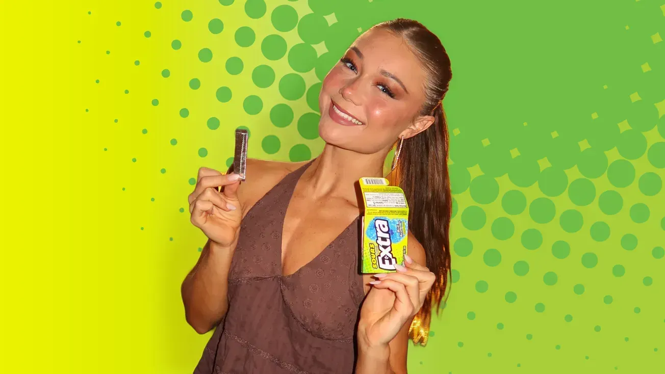 EXTRA intros new SOURS by EXTRA Gum and launches Cheworkout Sweepstakes with dancer Hailey Bills