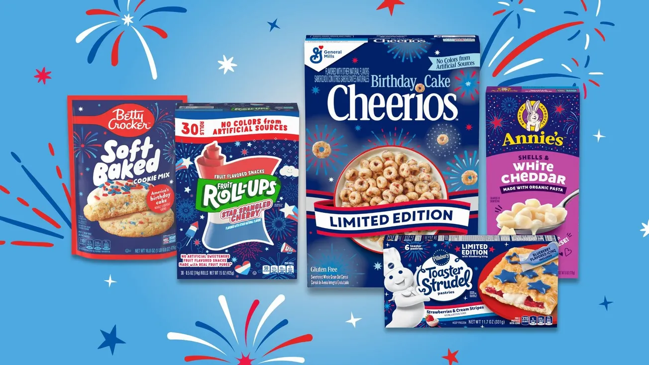 General Mills and its iconic brands celebrate America’s 250th birthday with 79 themed products