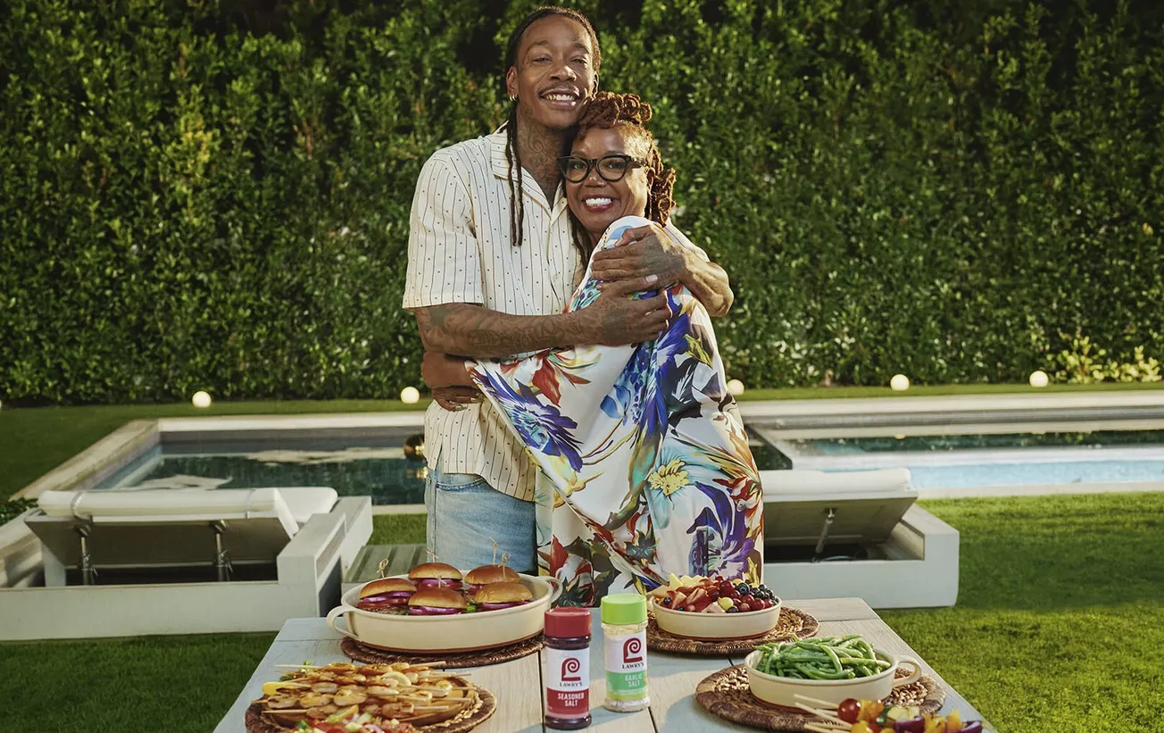 "Mama Said Lawry's" Campaign debuts with Wiz Khalifa and his mom, Peachie
