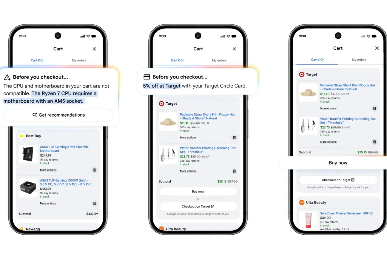 Google unveils Universal Cart