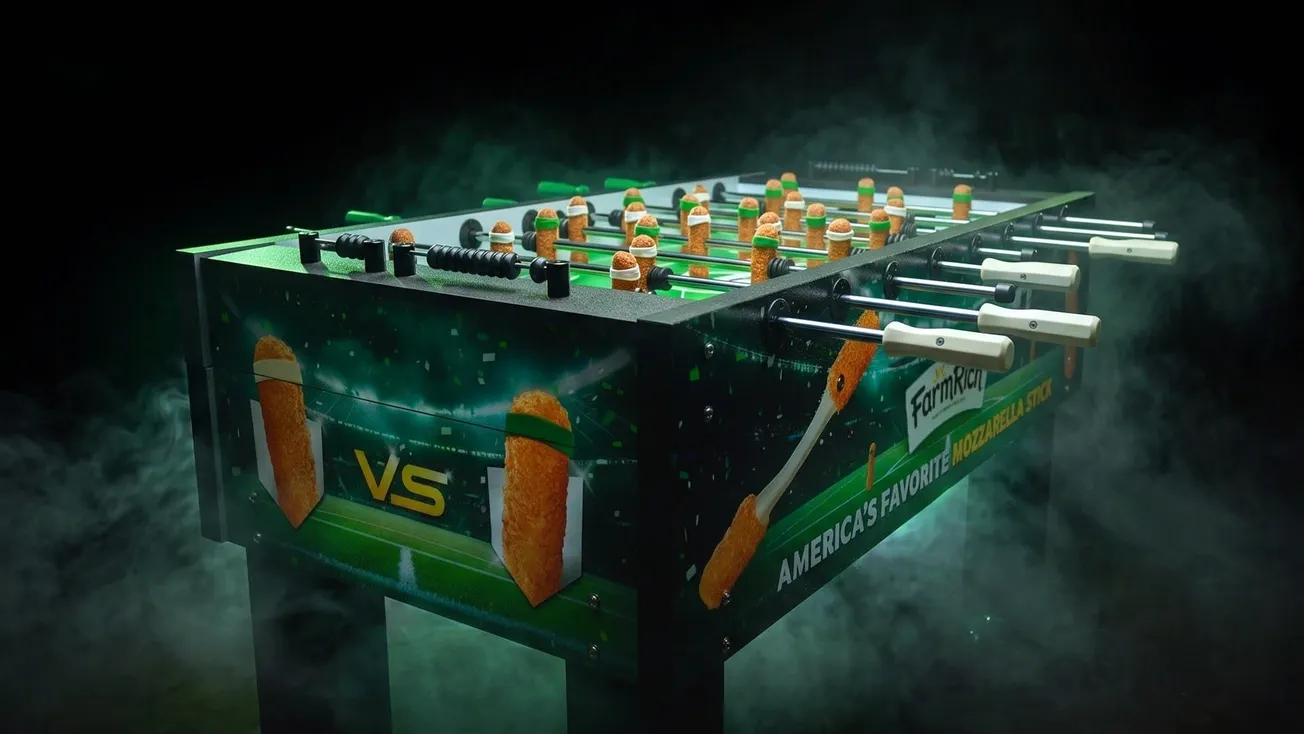 Farm Rich kicks off foosball table giveaway promo