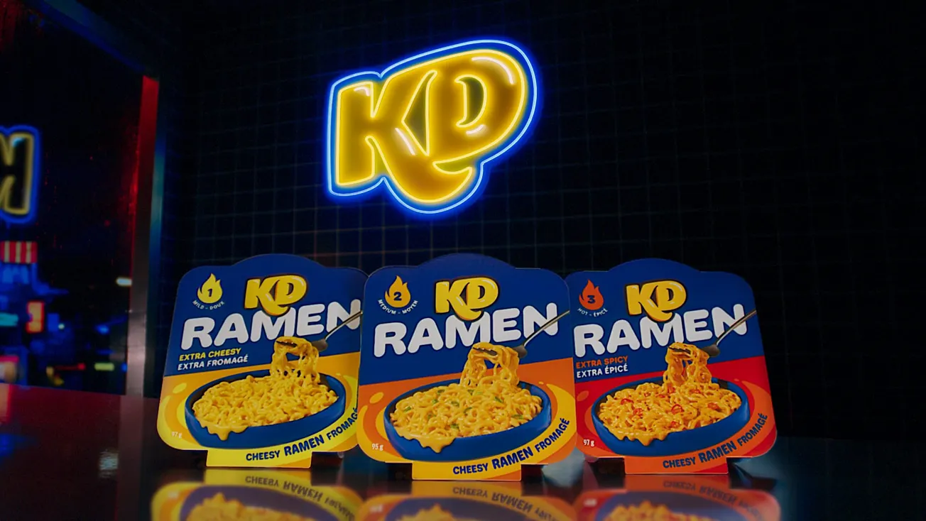 Kraft Dinner expands beyond Mac n’ Cheese with all-new KD Ramen lineup in Canada