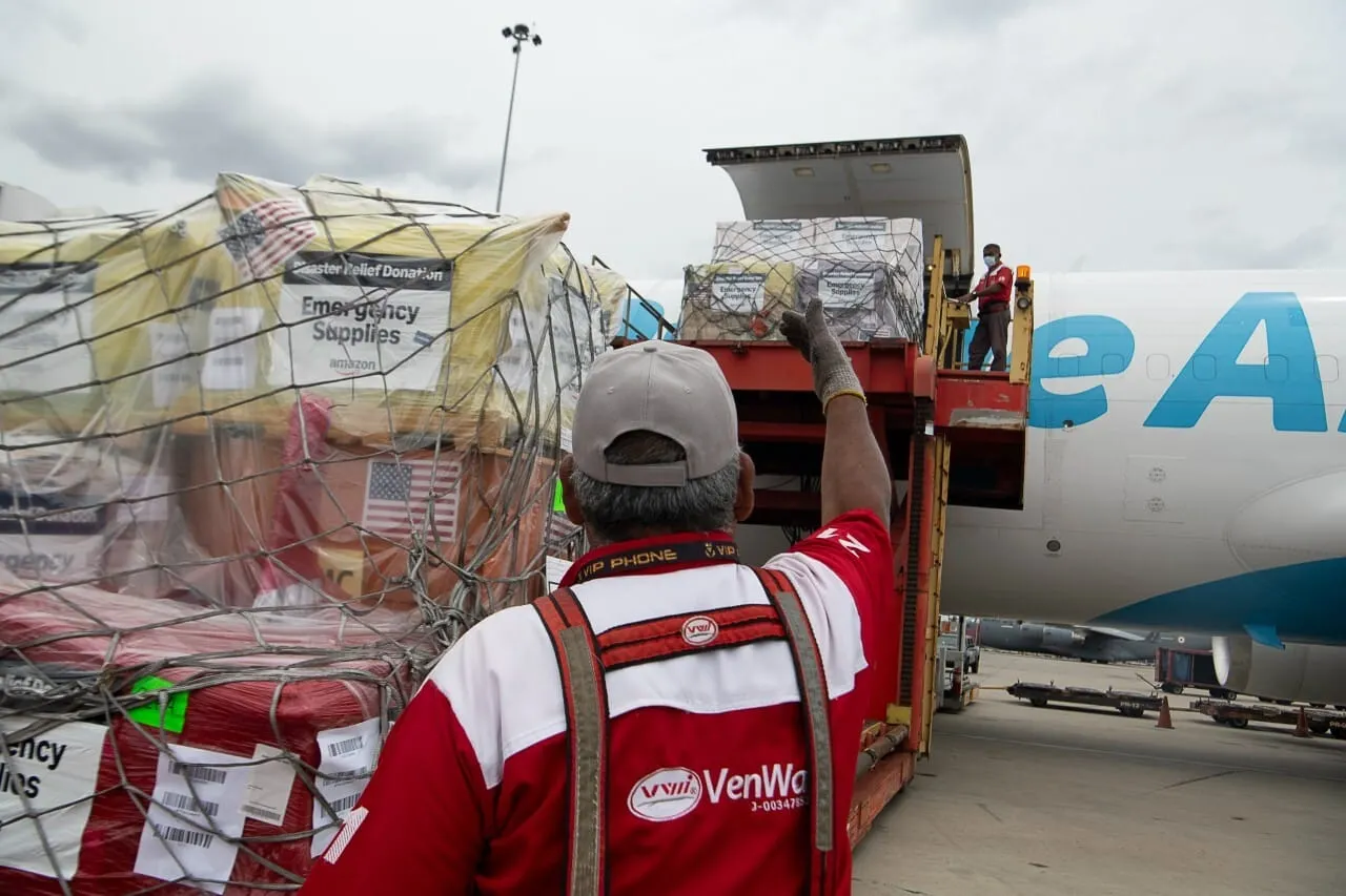 Amazon launches air bridge to support earthquake relief in Venezuela