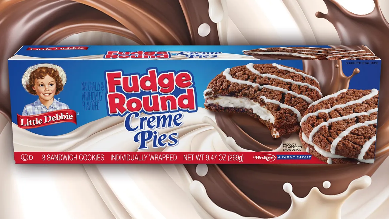 Little Debbie Snacks unveils the new Fudge Round Creme Pie