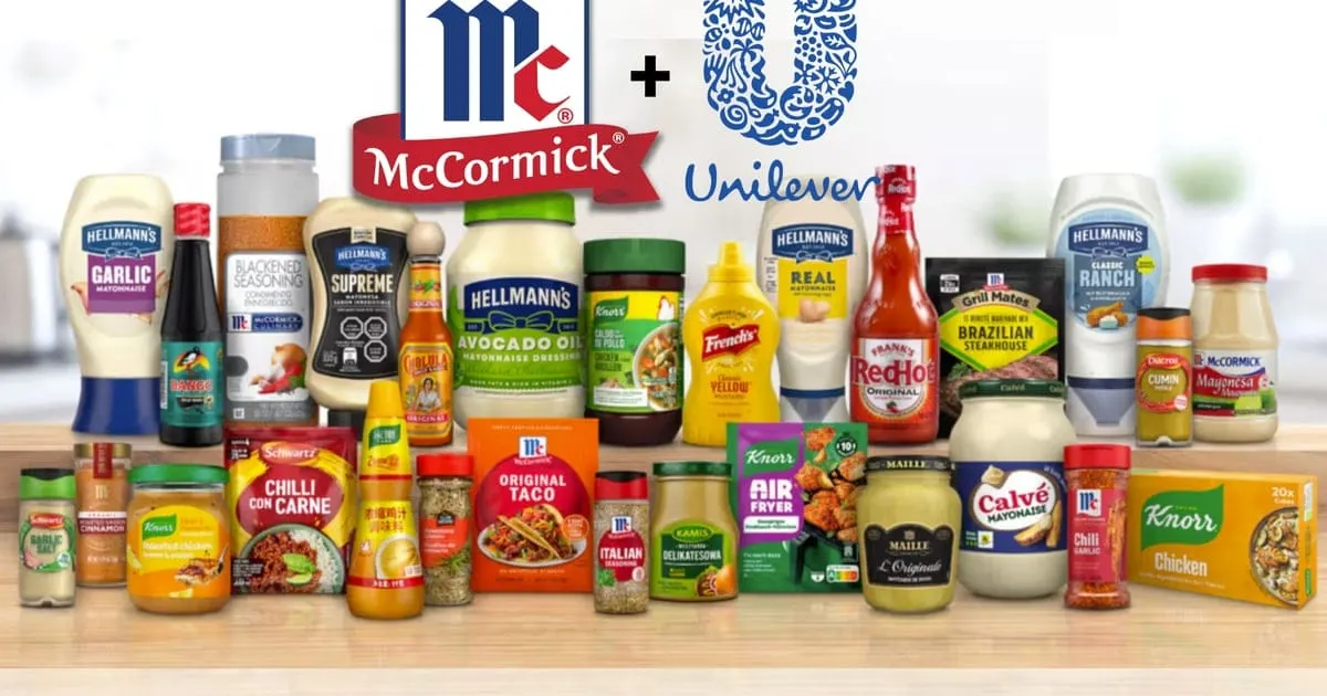 McCormick plans four divisions after Unilever Foods deal