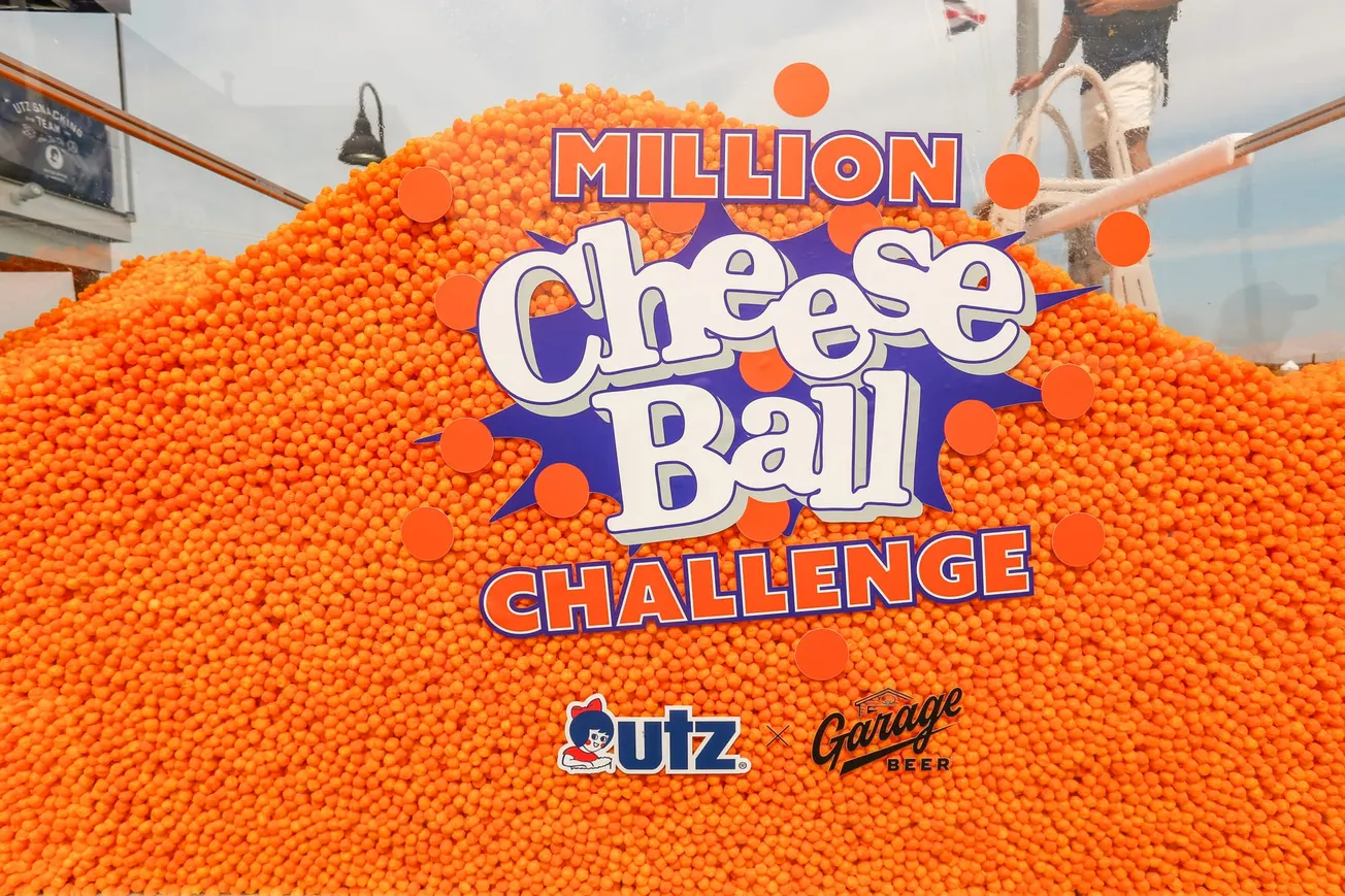 Utz Cheese Balls brought the crunch to Beer Bowl 2026 in support of the Eagles Autism Foundation