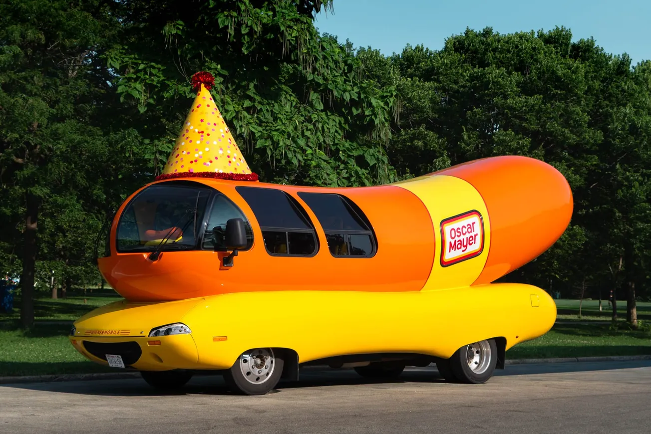 The Wienermobile turns 90 and Oscar Mayer is sharing the celebration