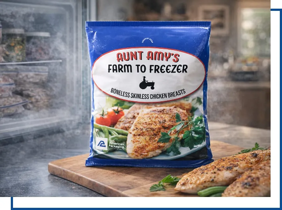 American Packaging Corp. brings performance and visibility to frozen food packaging