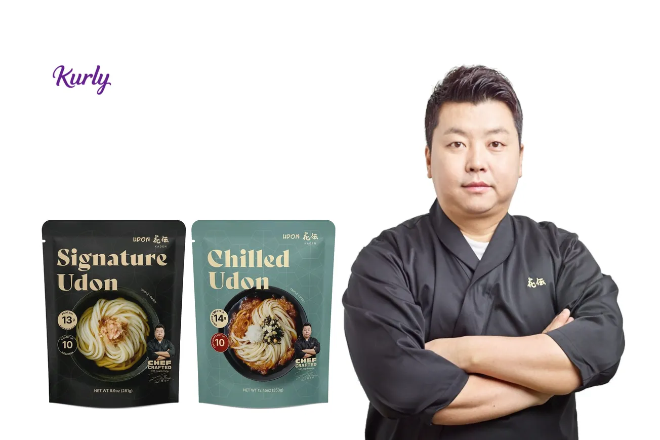 Kurly expands chef-driven food collection with Udon Kaden's U.S. retail launch