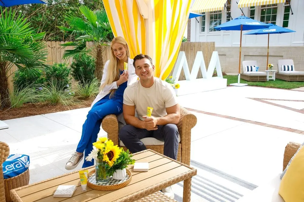 CeraVe responds to the rise of tanning culture with a new campaign transforming a college backyard into a sun-safe space
