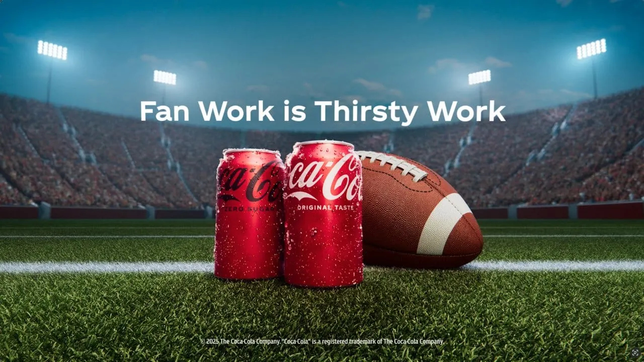 News from tailgates to group chats, Coca‑Cola is celebrating football fans everywhere this season