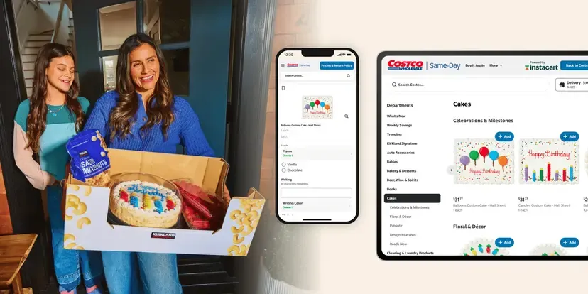 Costco adds custom cake delivery through Instacart