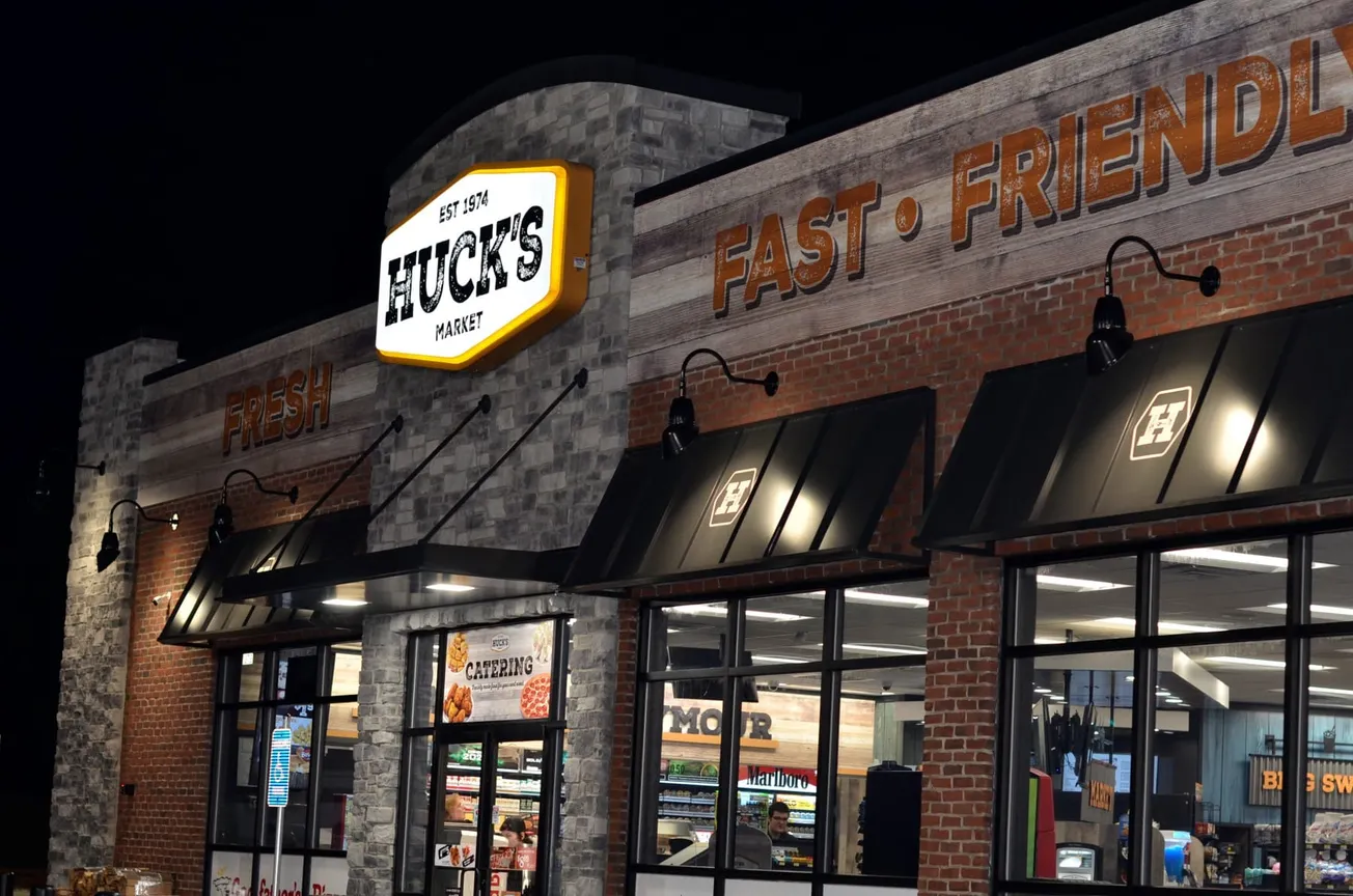 Huck’s Market hits $100,000 in weekly delivery sales.