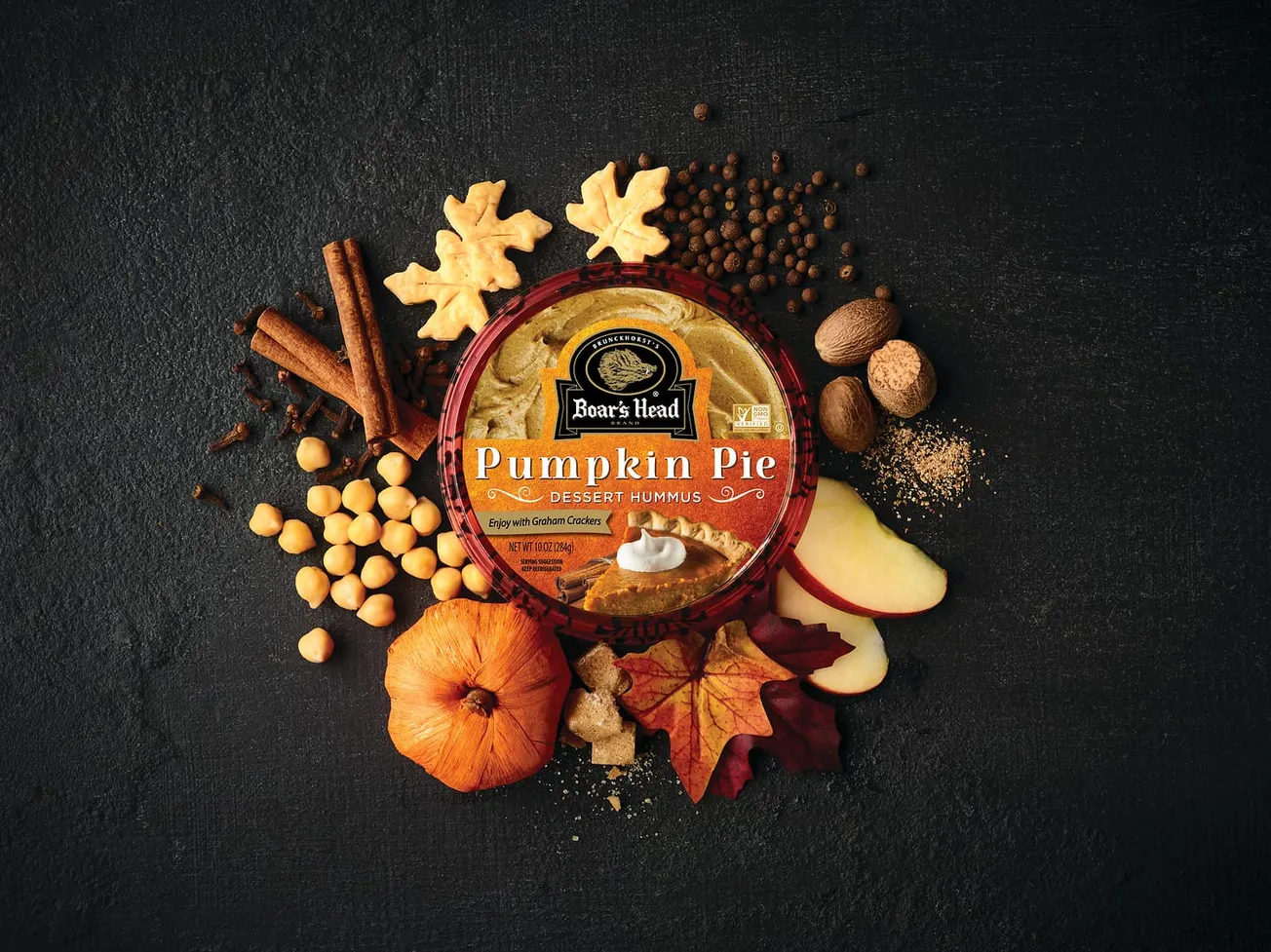 Boar's Head welcomes fall with the return of Pumpkin Pie Dessert Hummus and a fresh new look for the collection