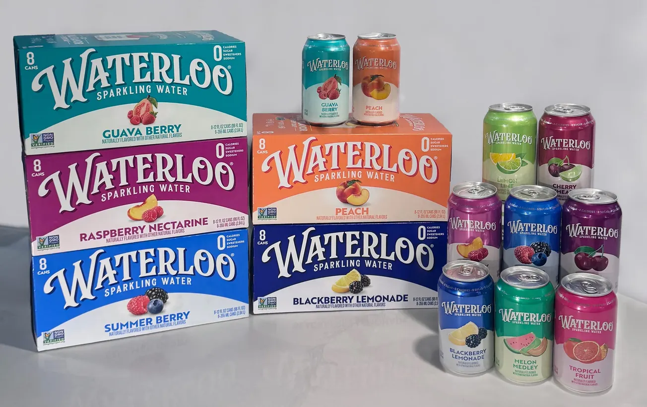 Waterloo Sparkling Water announces new packaging amid strong business results