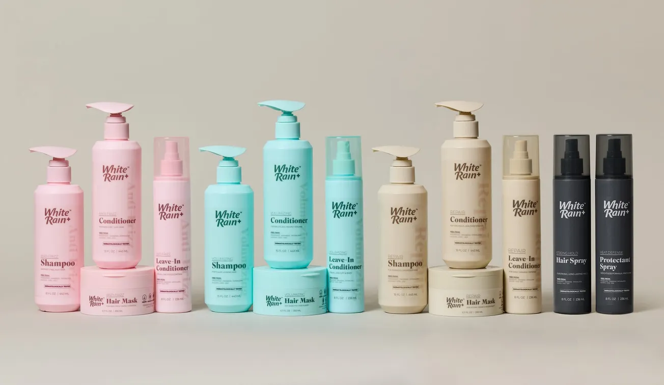 White Rain is back with White Rain+, a modernized haircare line under $10