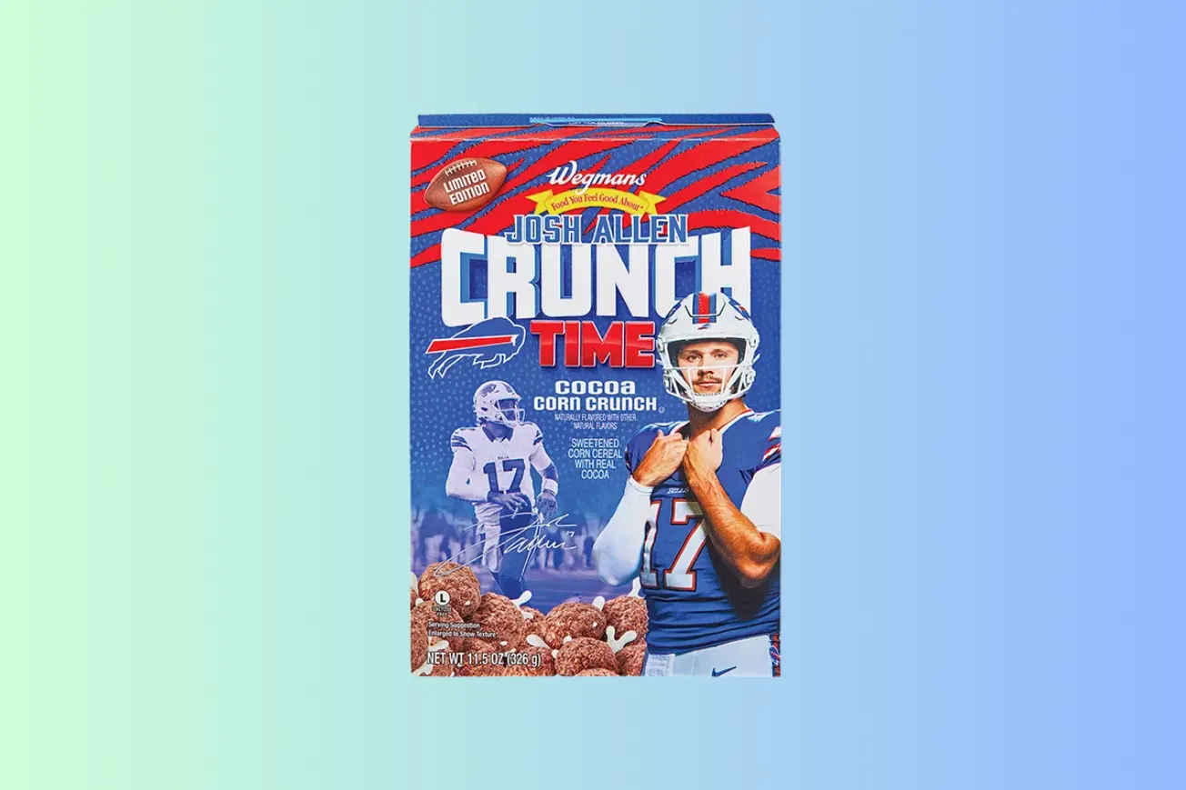 Wegmans Brand announces limited-time Josh Allen Cereal to benefit Golisano Children’s Hospital of Buffalo
