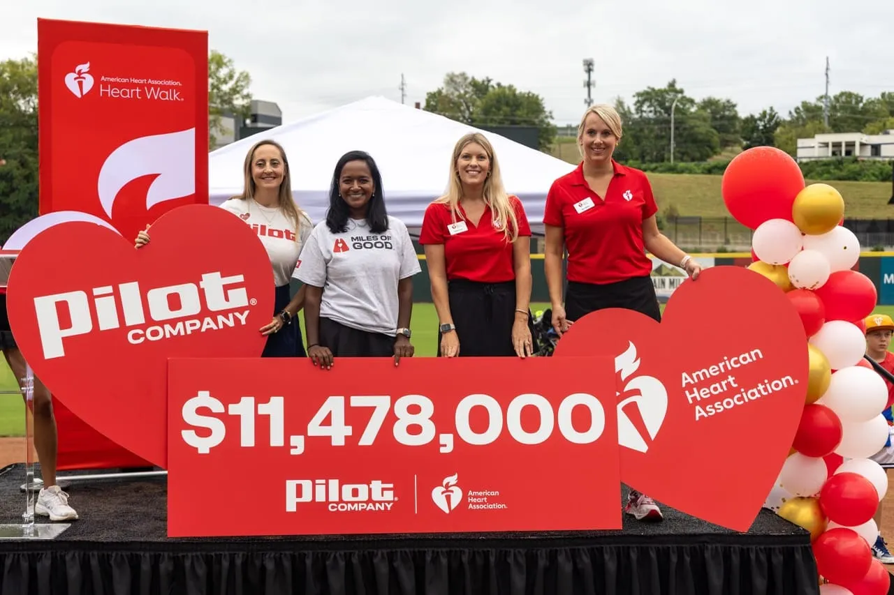 Pilot marks nearly $11.5M raised for the American Heart Association