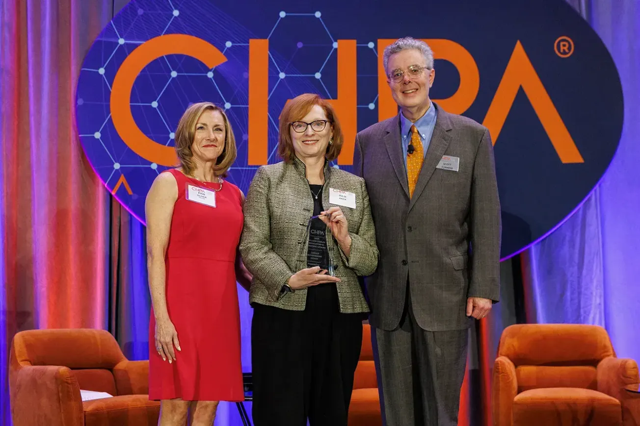 CHPA honors Julie Aker for work advancing OTC medicines
