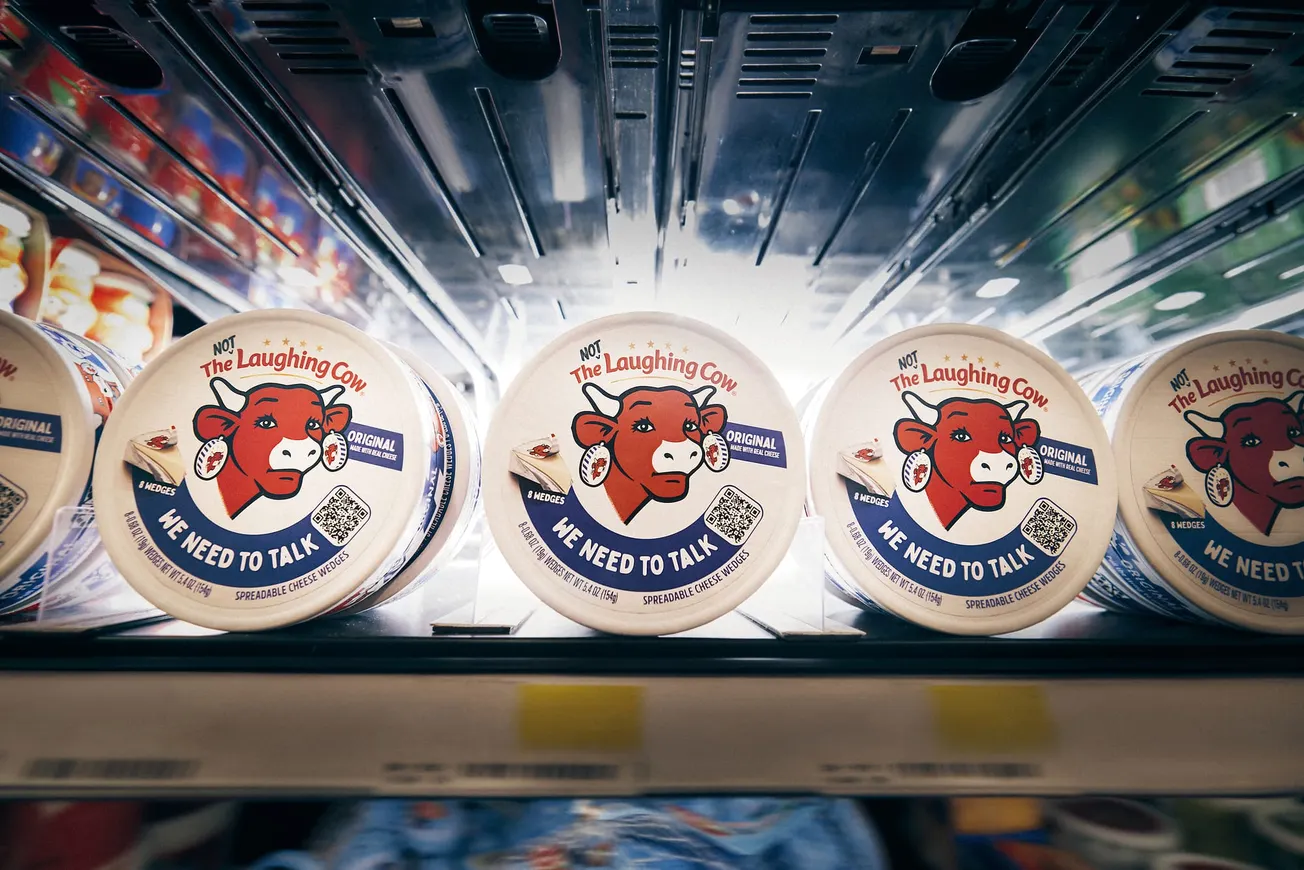 After more than 100 years, The Laughing Cow stops laughing