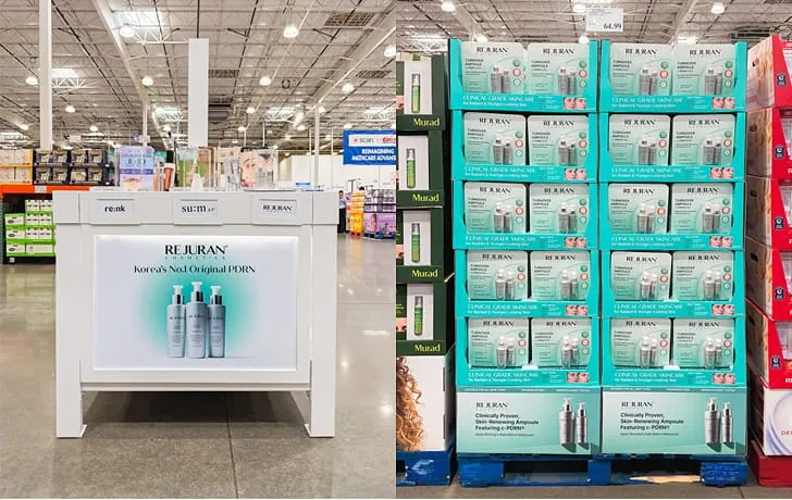 REJURAN COSMETICS grows retail footprint through Costco beauty initiative
