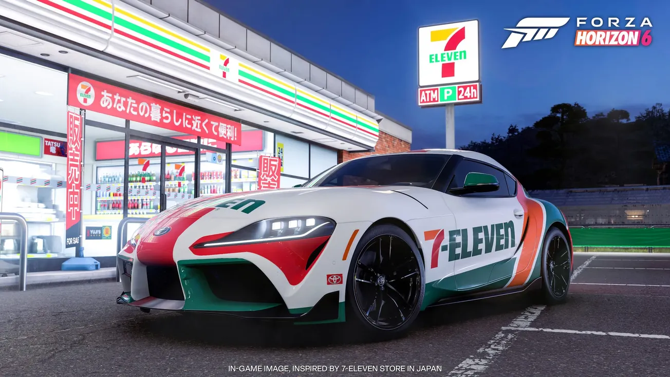 7-Eleven takes the wheel with XBOX to hit the virtual streets of Forza Horizon 6