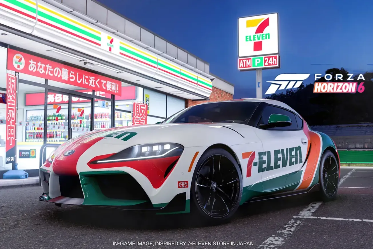 7-Eleven takes the wheel with XBOX to hit the virtual streets of Forza Horizon 6