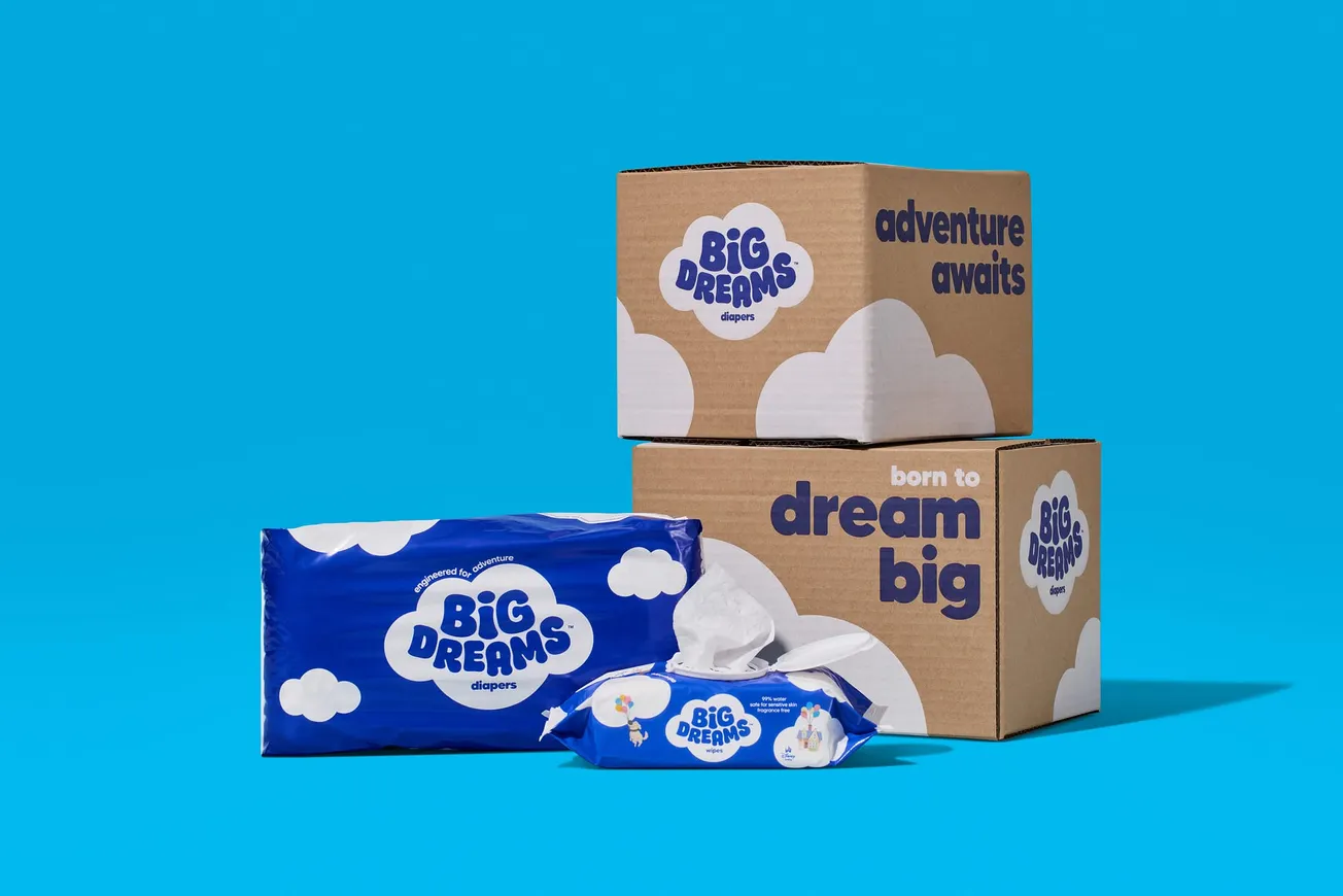 Kimberly-Clark launches Big Dreams Diapers and Wipes, exclusively in Amazon's stores