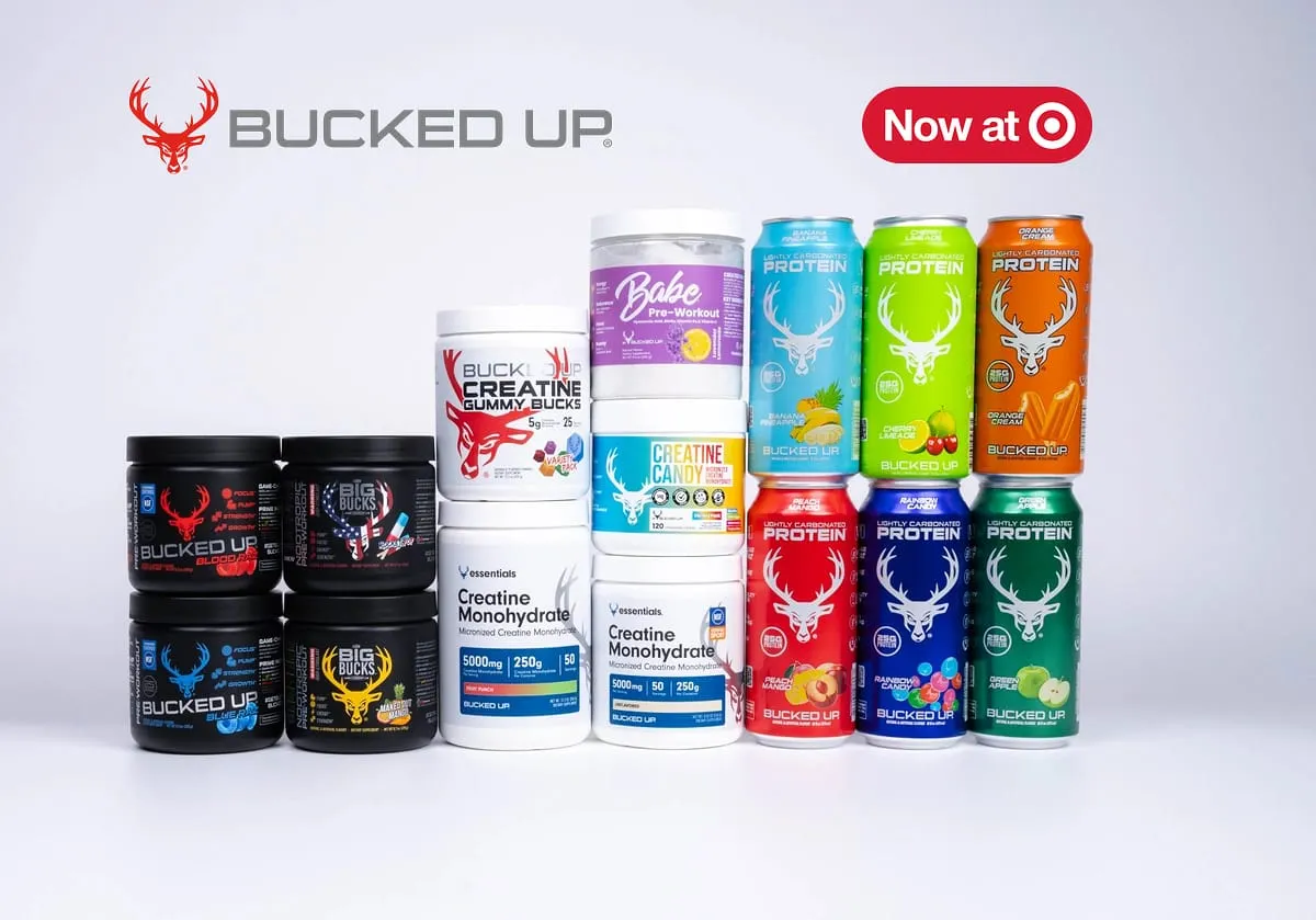 Bucked Up launches at Target nationwide
