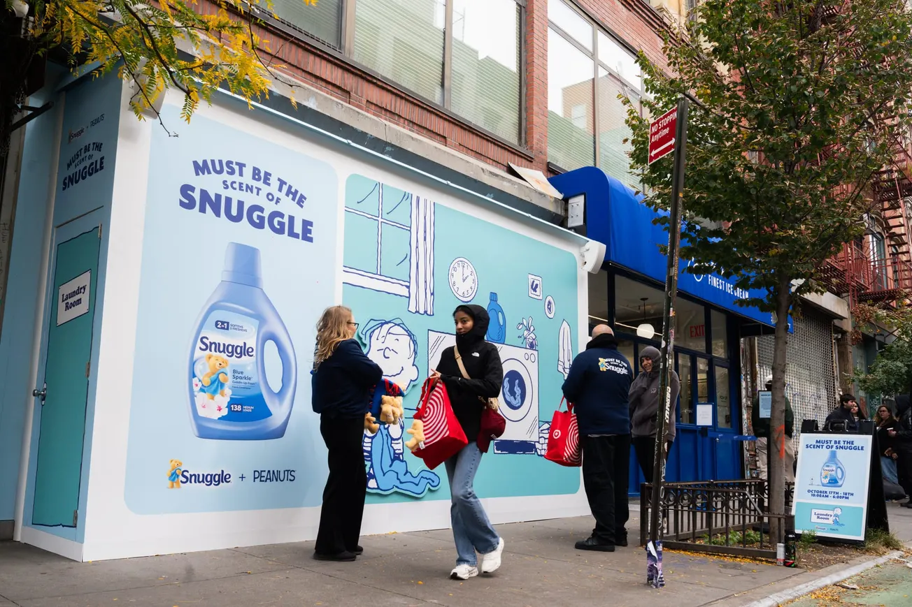 Snuggle and Peanuts bring nostalgia and cozy fall vibes to NYC