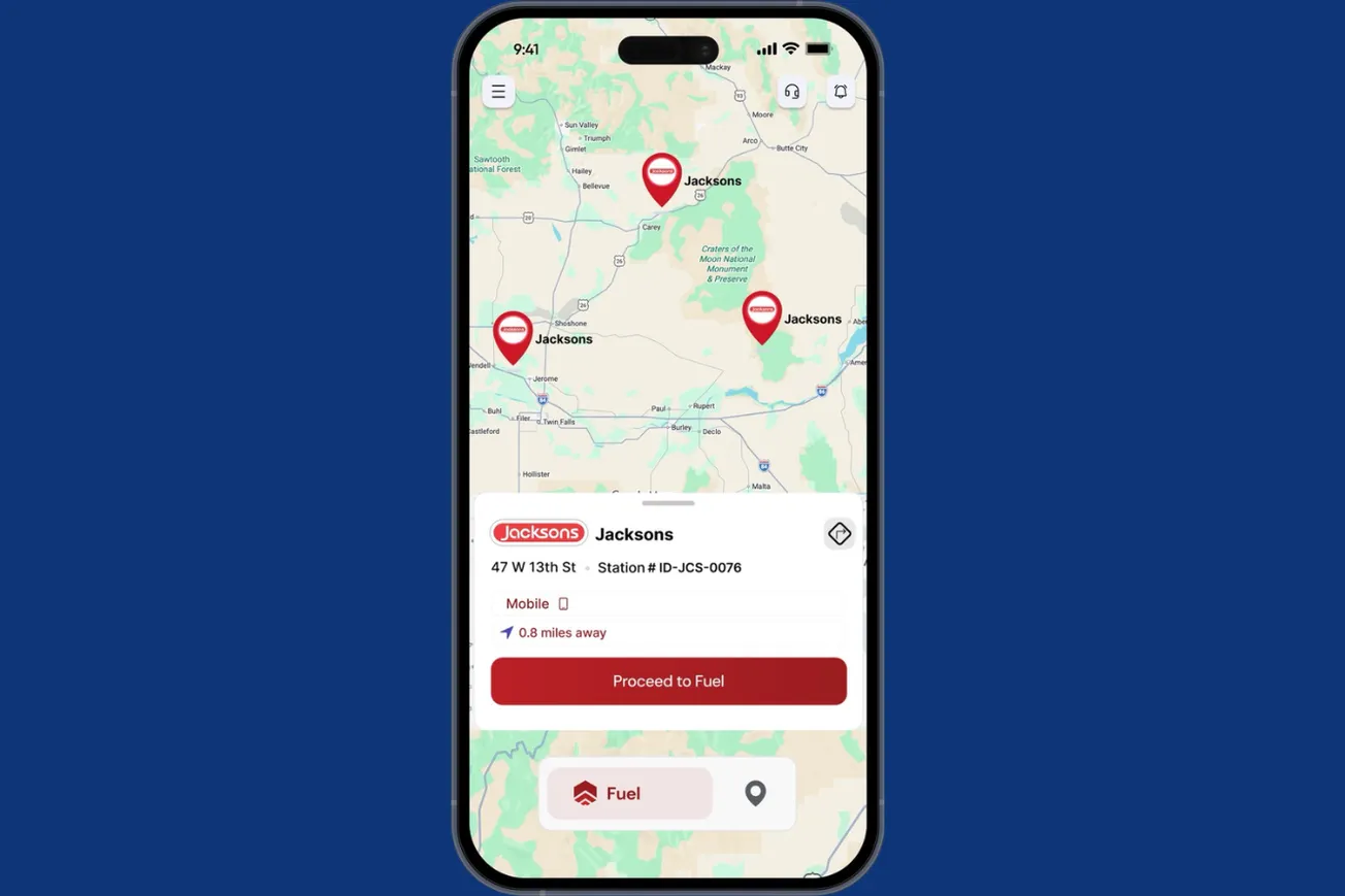 Piston brings cardless fleet payments to Jacksons