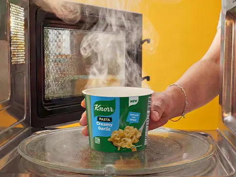 Knorr takes skipping mealtime off the menu with new flavor-packed cups and Flash Cupping Pop-up