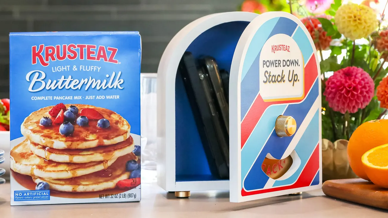 Krusteaz debuts the Pancake Pause Box