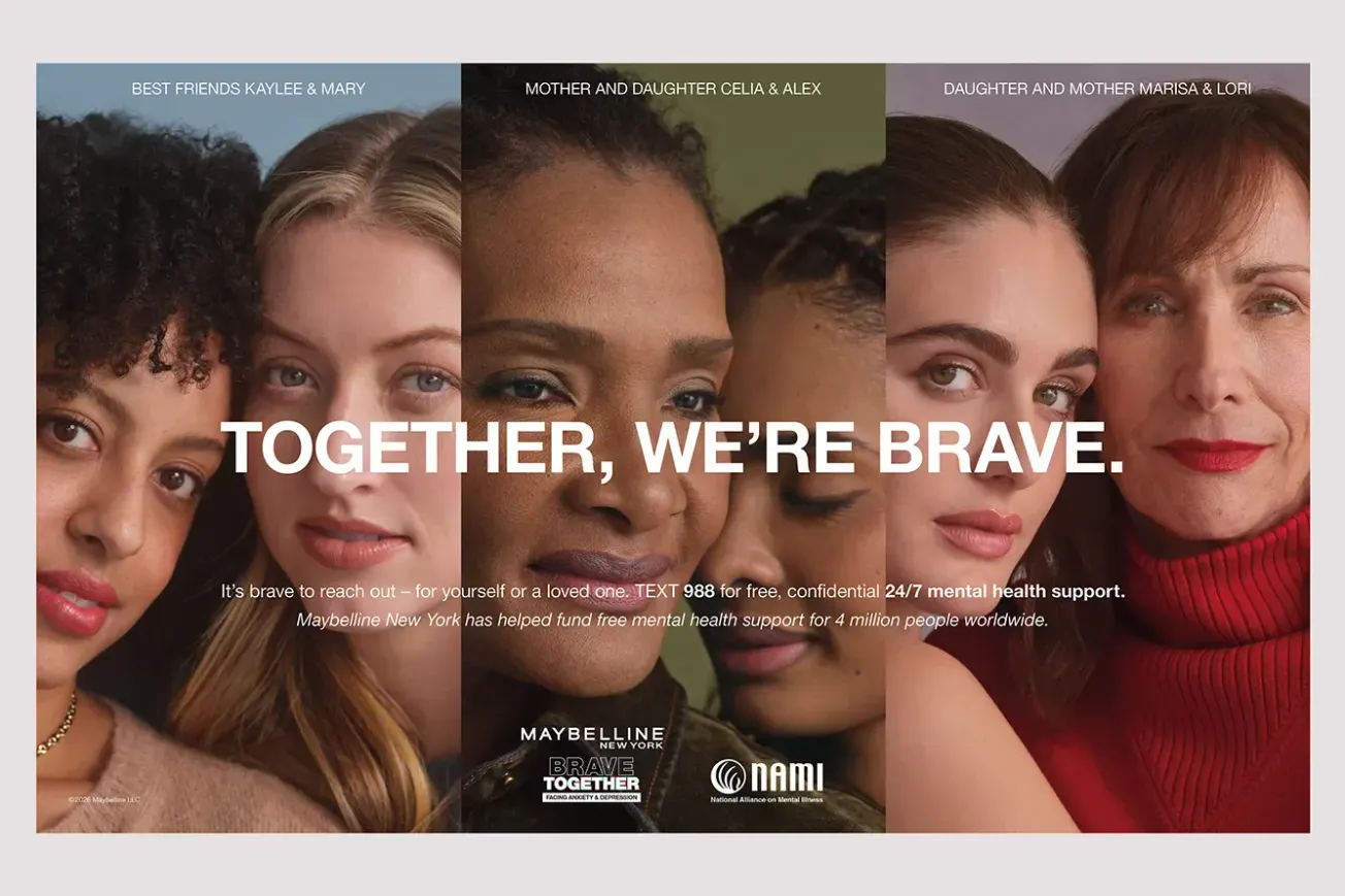 Maybelline New York debuts ‘Together We’re Brave’ mental health initiative