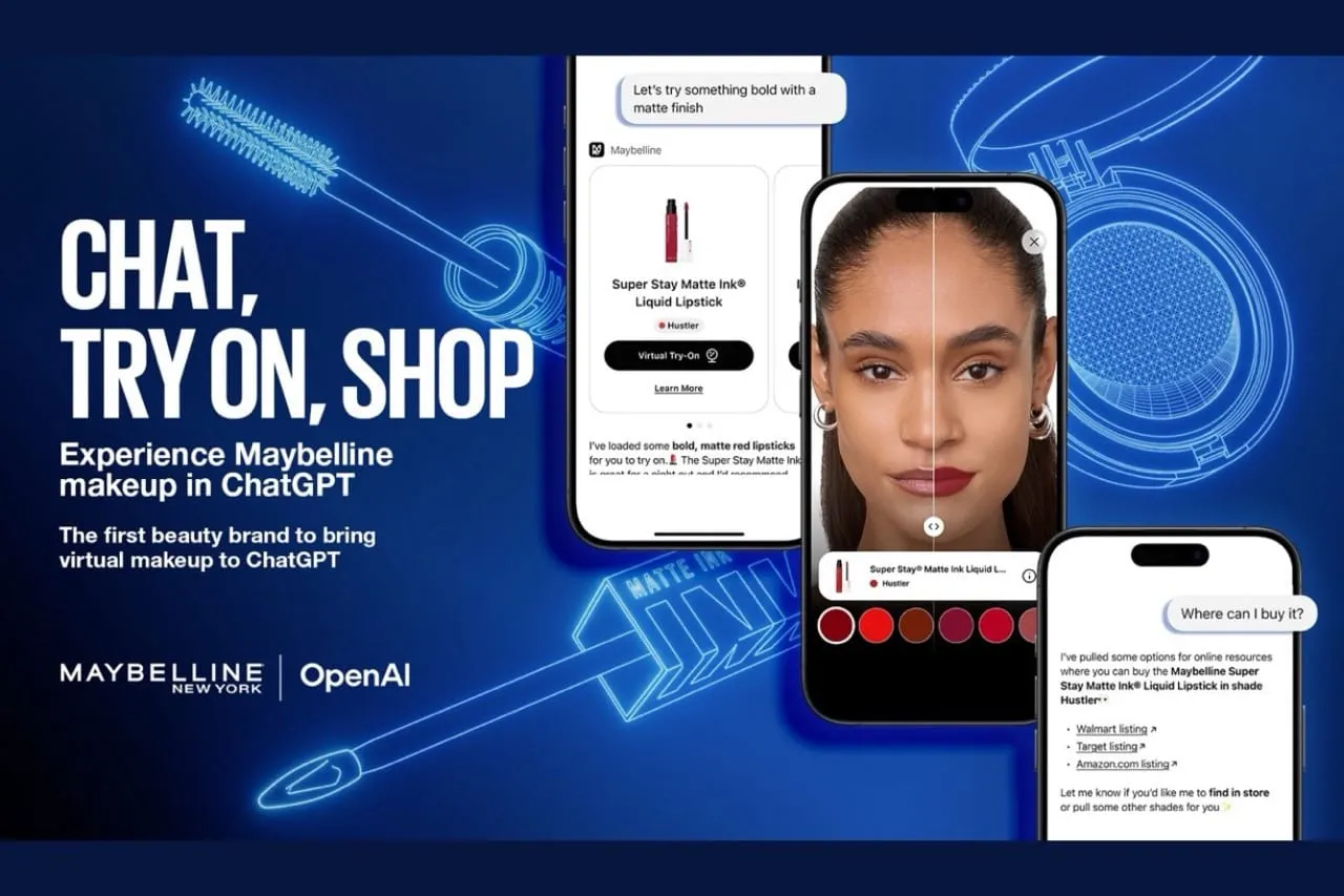 Maybelline turns ChatGPT beauty searches into shopping