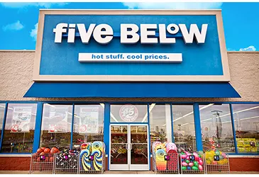 Five Below opens stores in California
