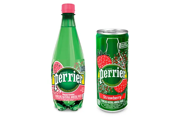 Perrier adds new sparkling mineral water flavors