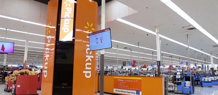 Walmart pickup towers
