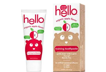 Hello introduces toddler training toothpaste
