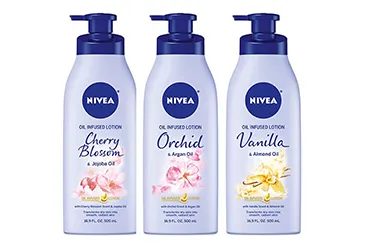 Nivea debuts oil-infused lotions