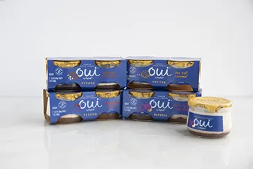 Yoplait USA introduces Oui Petites in glass pots