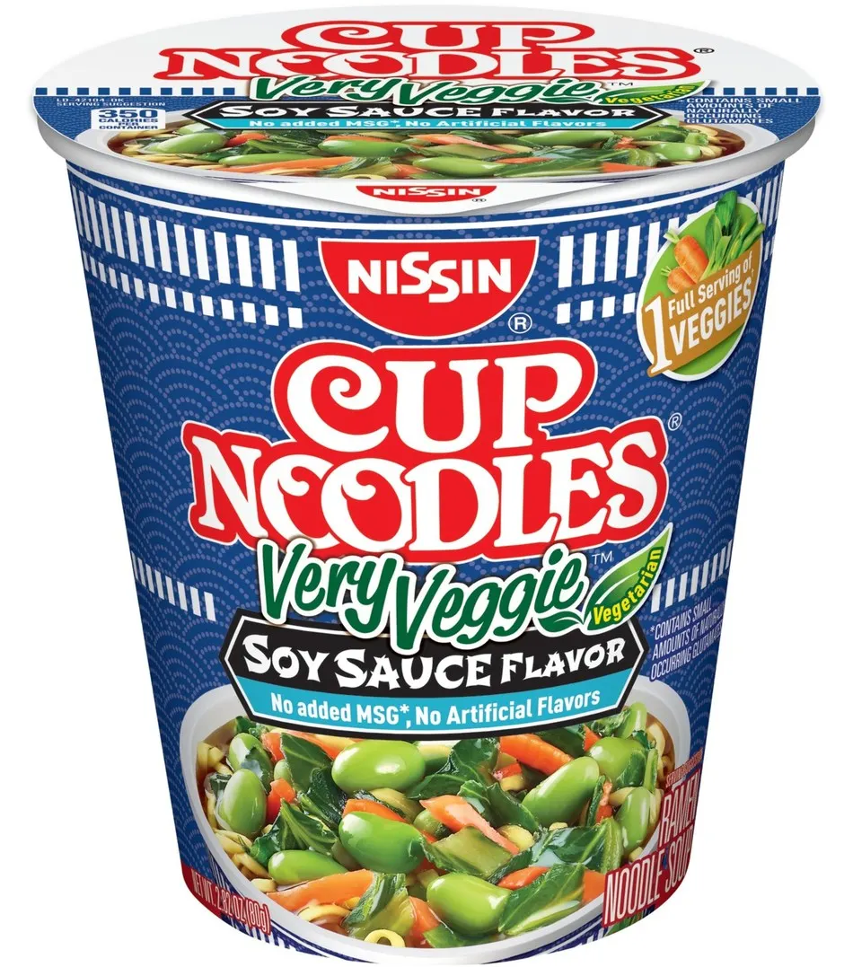 Cup Noodles announces first vegetarian product