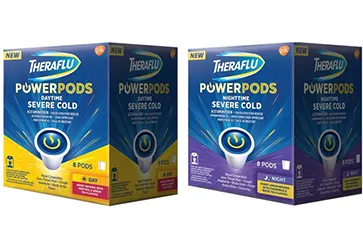 Theraflu launches pods for cold, flu relief