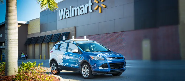 Walmart, Ford to test driverless grocery delivery