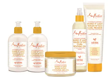 SheaMoisture is debuting Wash N' Go line for curly hair