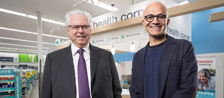 WBA, Microsoft partner to transform health care