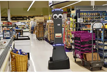 GIANT Food rolls out Marty the robot