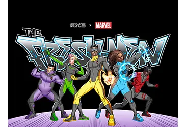 AXE and Marvel partner to create The Fresh-Men