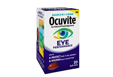 Bausch + Lomb launches Ocuvite Eye Performance vitamins