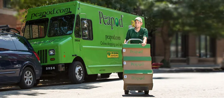 Peapod delivery